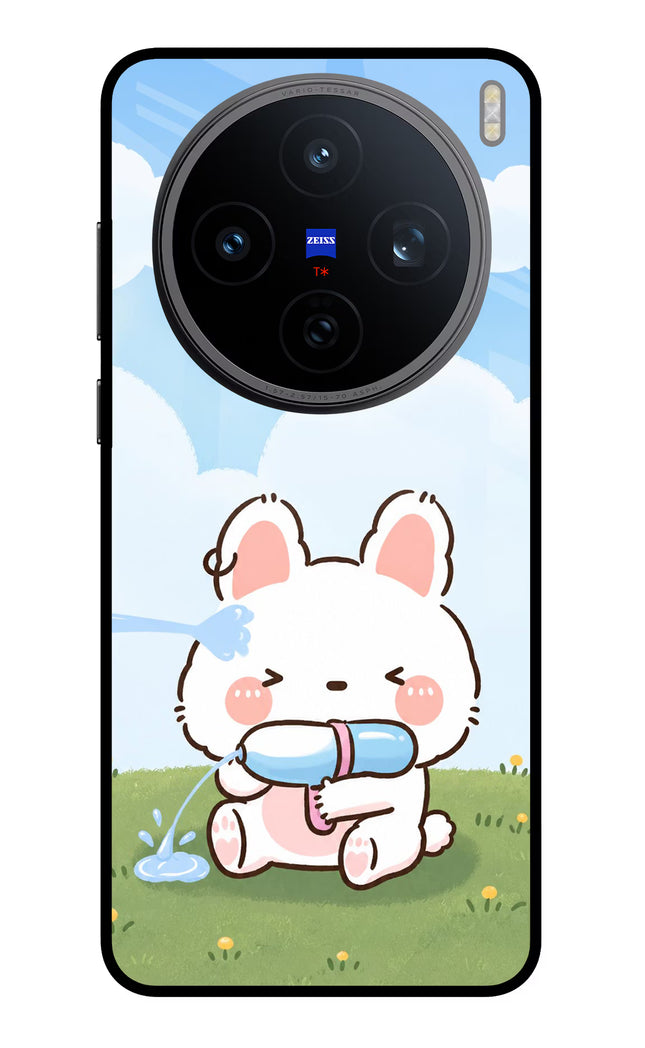 Bunny Treat Vivo X200T Metal Case Back Cover by Casekaro