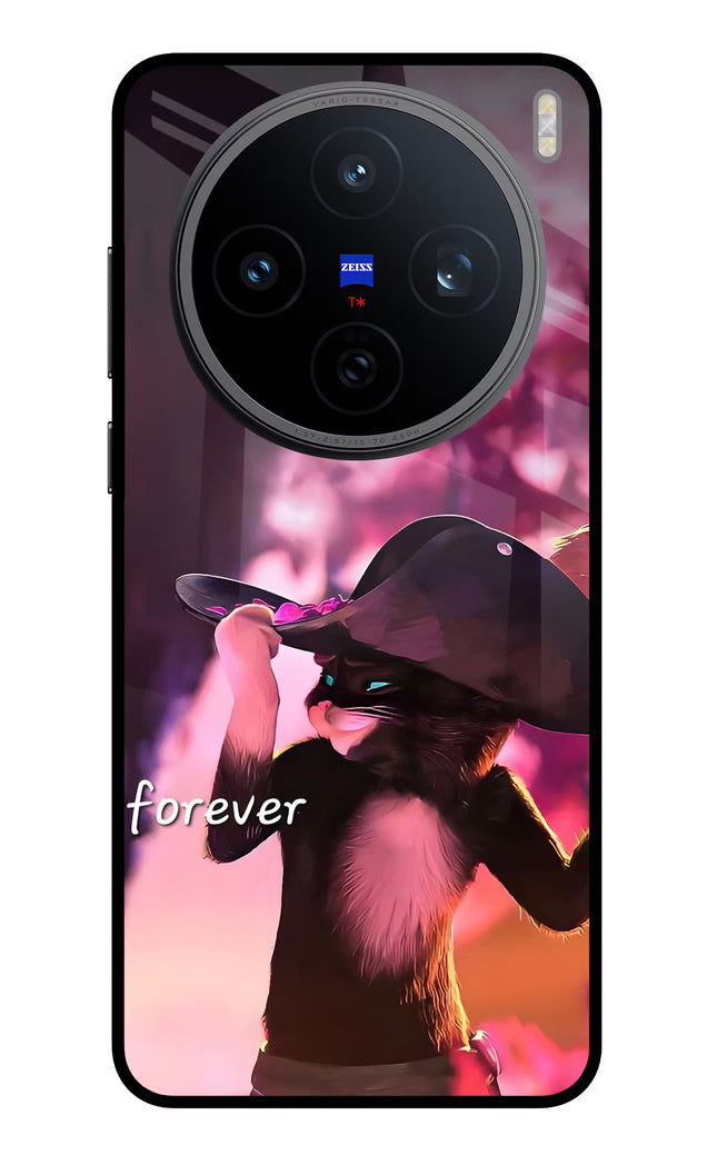 Forever Cat Vivo X200T Metal Case Back Cover by Casekaro