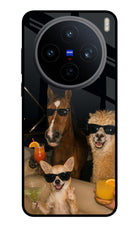 Party Squad Vivo X200T Metal Case Back Cover by Casekaro
