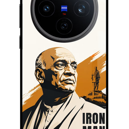 Sardar Patel Iron Will Vivo X200T Metal Case Back Cover by Casekaro