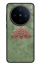 Lotus Grace Vivo X200T Metal Case Back Cover by Casekaro
