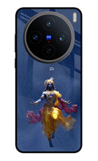 Cosmic Krishna Vivo X200T Metal Case Back Cover by Casekaro