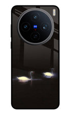 Silent Swans Vivo X200T Metal Case Back Cover by Casekaro