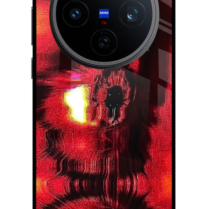 Fire Eye Vivo X200T Metal Case Back Cover by Casekaro