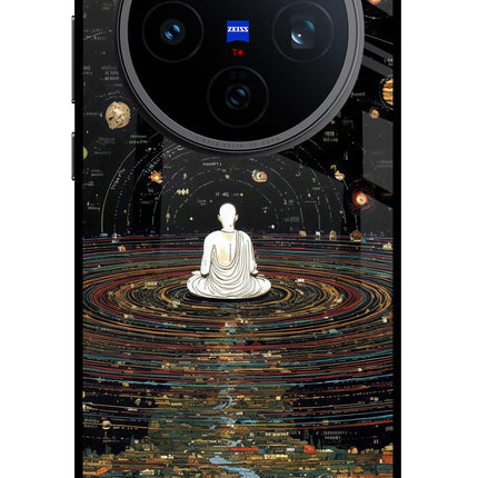 Space Monk Vivo X200T Metal Case Back Cover by Casekaro