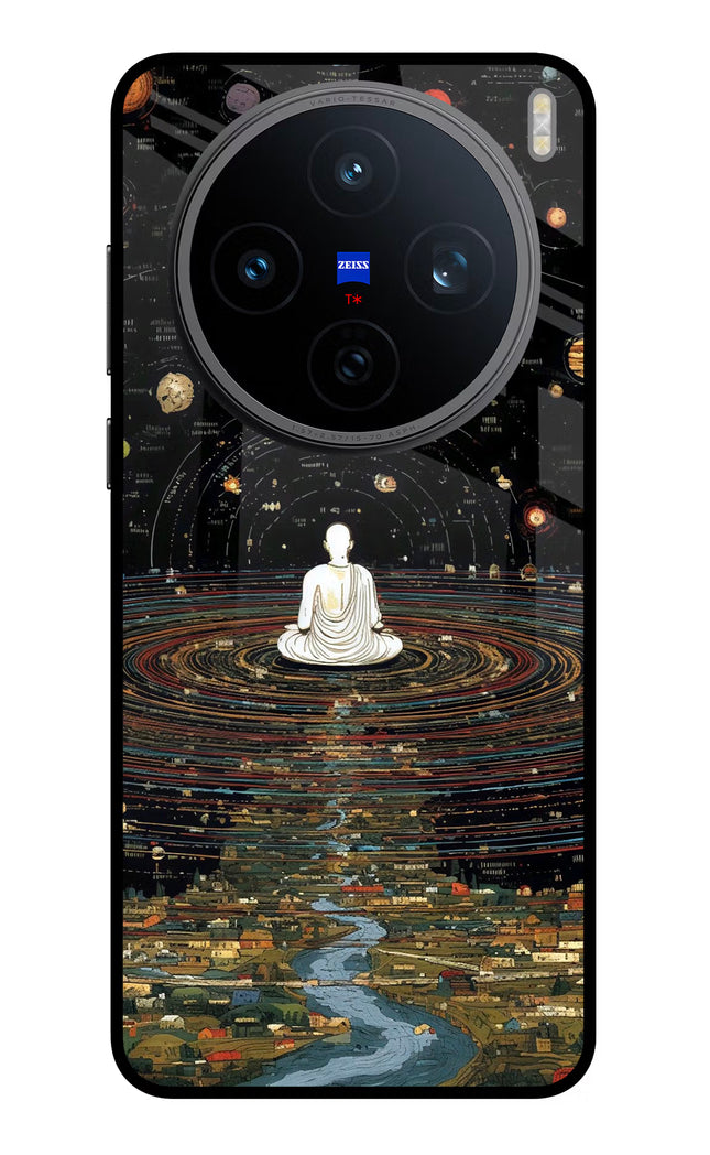 Space Monk Vivo X200T Metal Case Back Cover by Casekaro