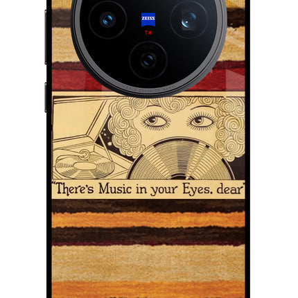 Vinyl Stripes Vivo X200T Metal Case Back Cover by Casekaro