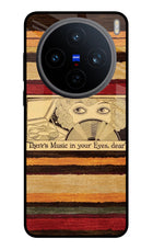 Vinyl Stripes Vivo X200T Metal Case Back Cover by Casekaro