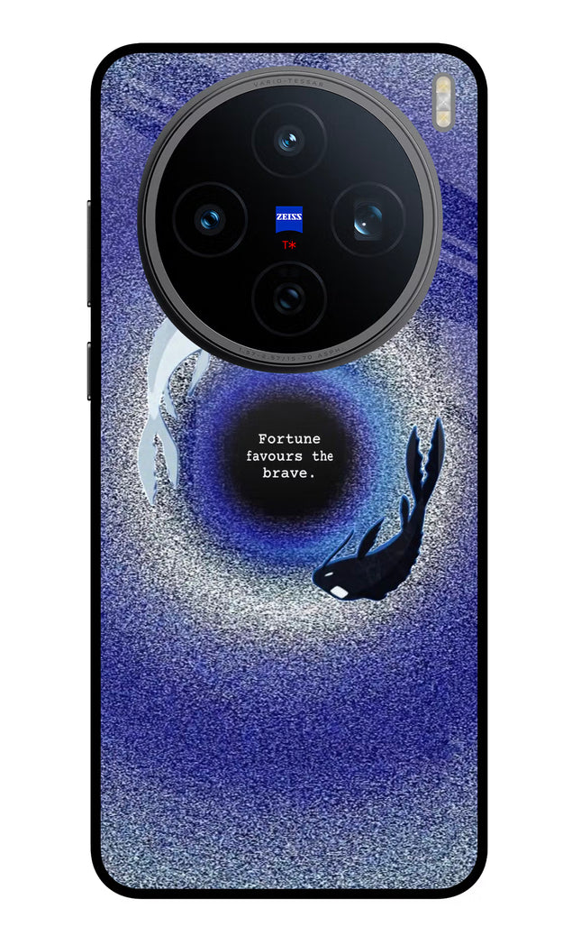 Dark Koi Vivo X200T Metal Case Back Cover by Casekaro