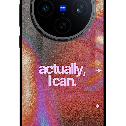 Pink Aura Vivo X200T Metal Case Back Cover by Casekaro