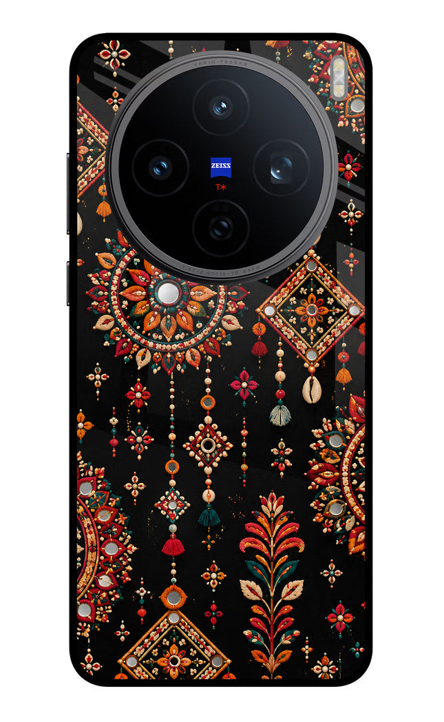 Boho Noir Vivo X200T Metal Case Back Cover by Casekaro