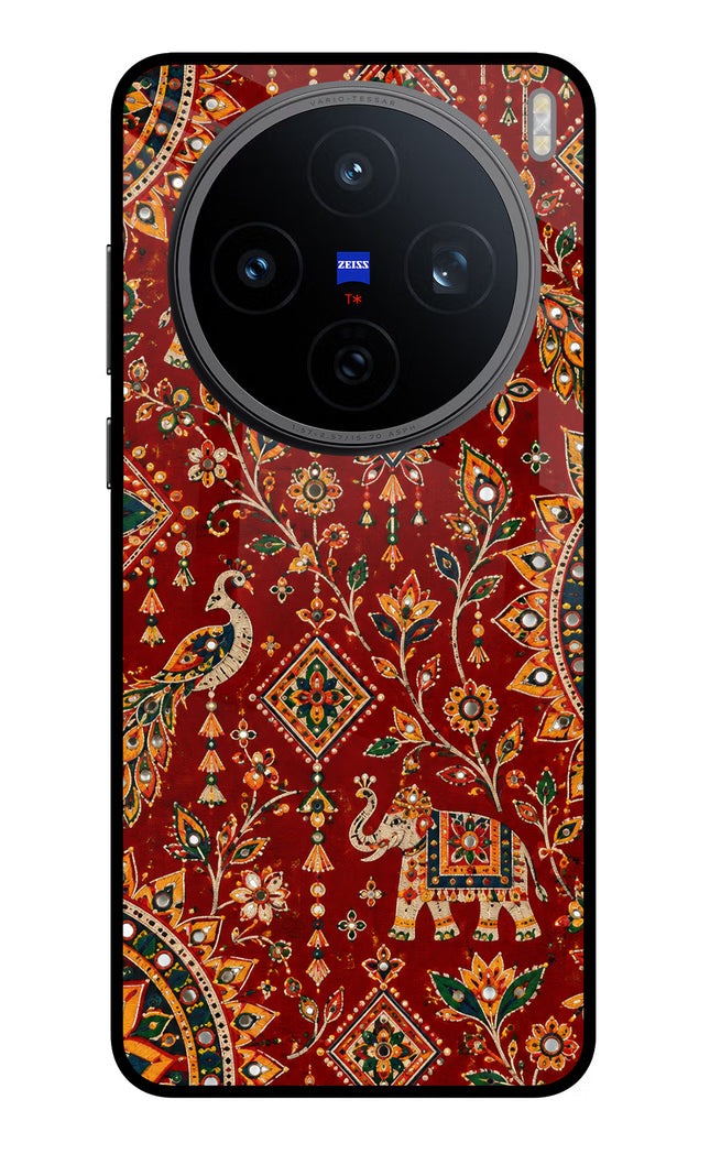 Laal Riwaaz Vivo X200T Metal Case Back Cover by Casekaro