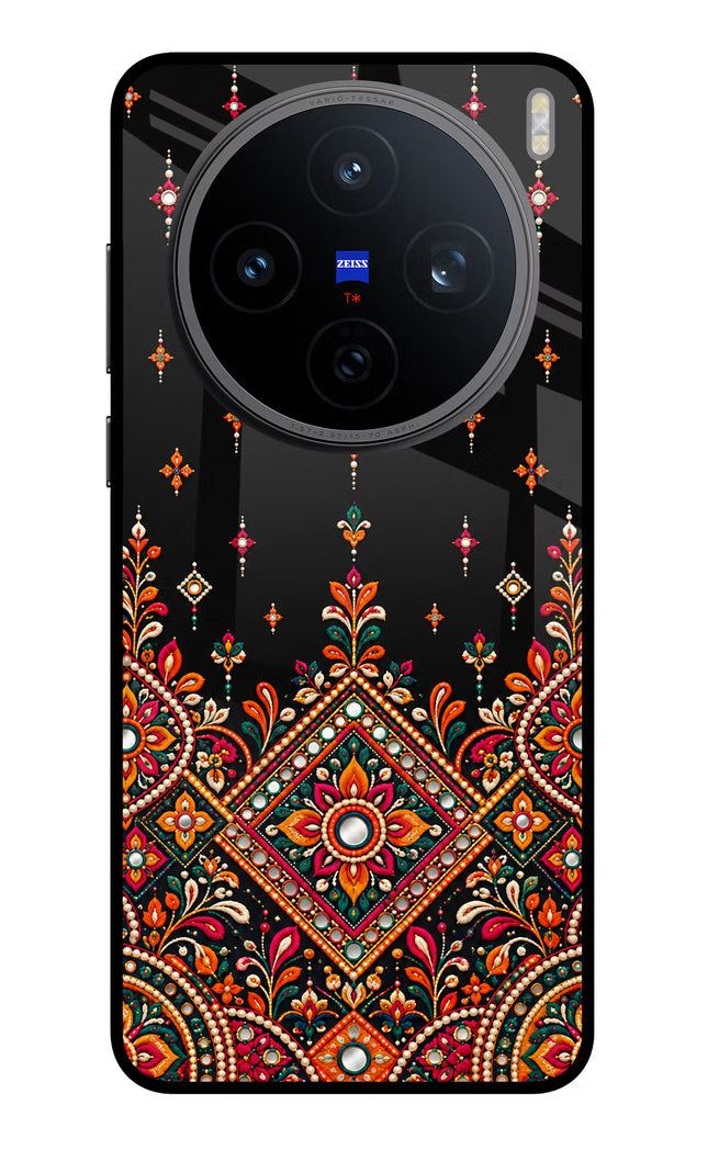 Noir Mehfil Vivo X200T Metal Case Back Cover by Casekaro