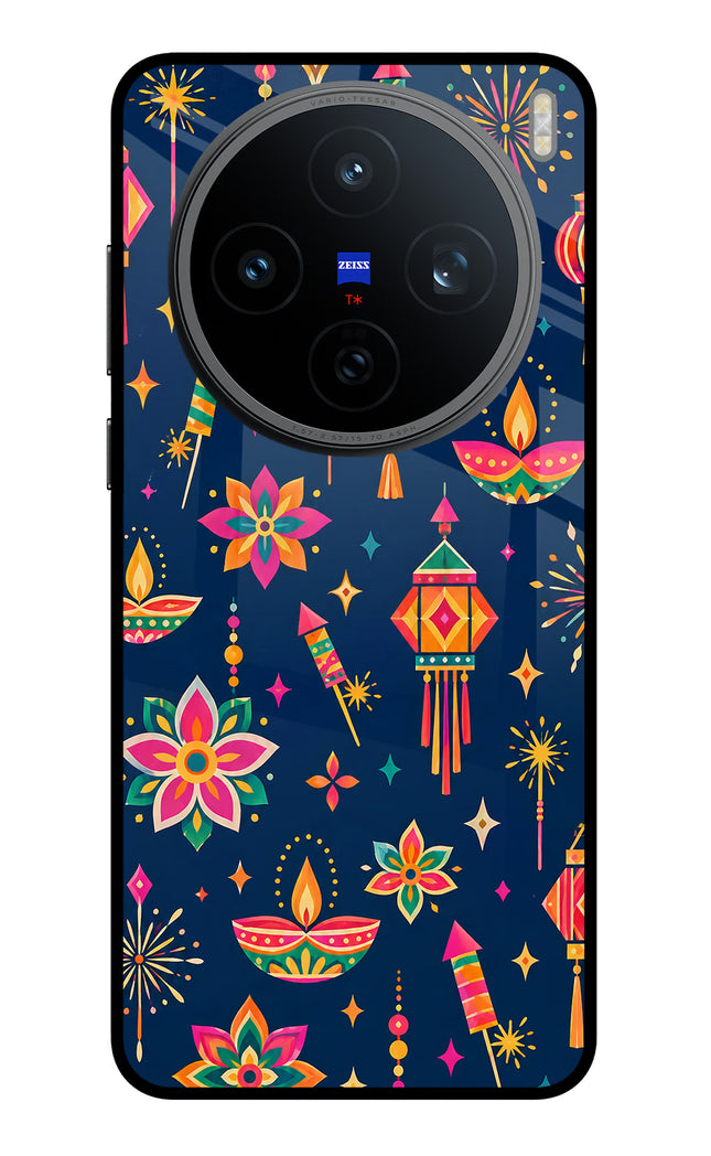 Festive Pop Vivo X200T Metal Case Back Cover by Casekaro