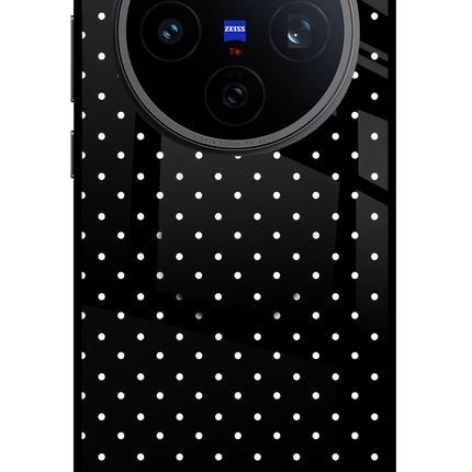 White Dots Vivo X200T Pop Case by Casekaro