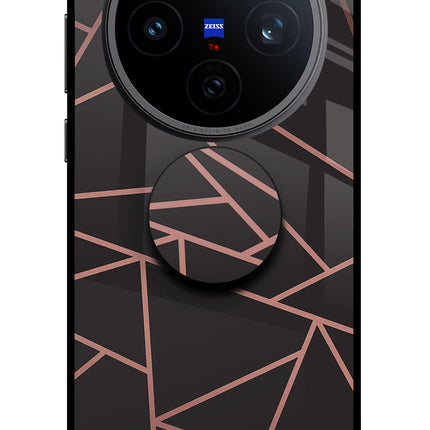 Geometric Pattern Vivo X200T Pop Case by Casekaro