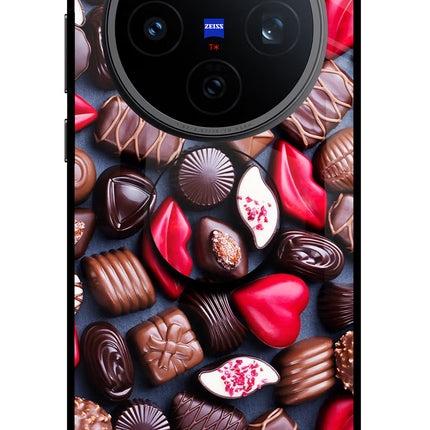 Chocolates Vivo X200T Pop Case by Casekaro