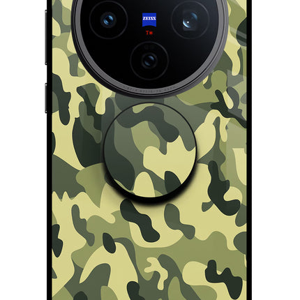Camouflage Vivo X200T Pop Case by Casekaro
