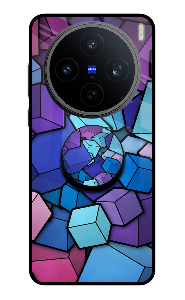 Cubic Abstract Vivo X200T Pop Case by Casekaro