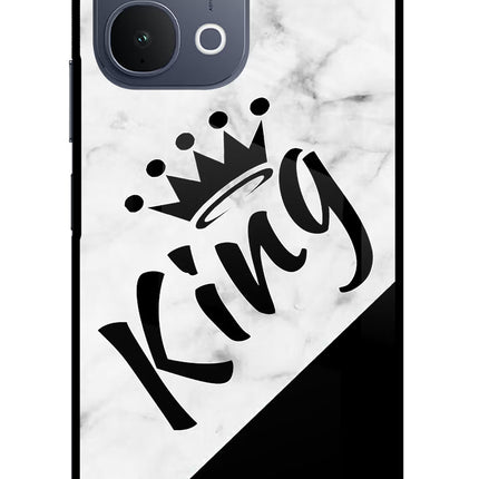 King iQOO Z11x 5G Metal Case Back Cover by Casekaro