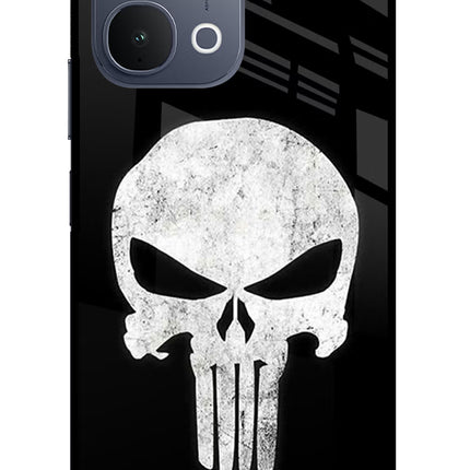 Punisher Skull iQOO Z11x 5G Metal Case Back Cover by Casekaro