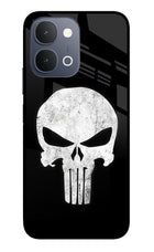 Punisher Skull iQOO Z11x 5G Metal Case Back Cover by Casekaro