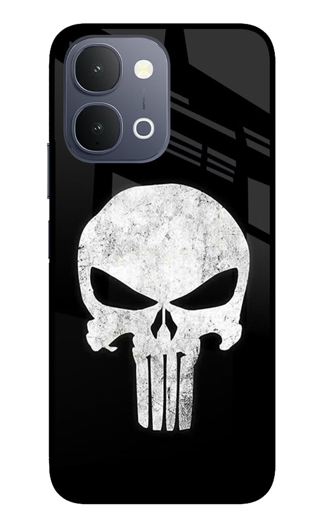Punisher Skull iQOO Z11x 5G Metal Case Back Cover by Casekaro