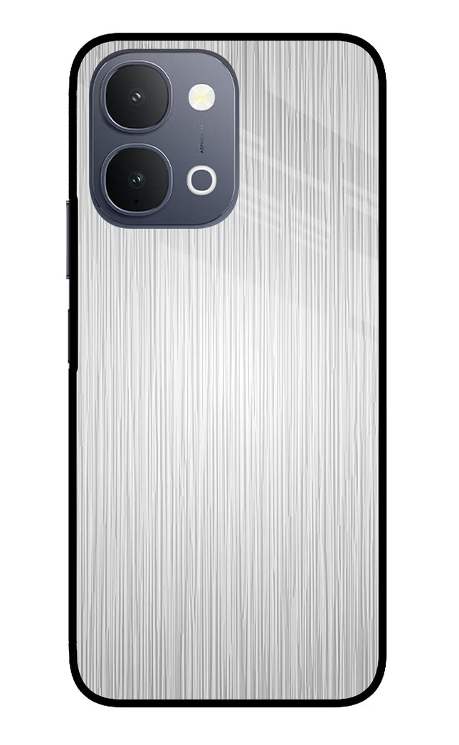 Wooden Grey Texture iQOO Z11x 5G Metal Case Back Cover by Casekaro