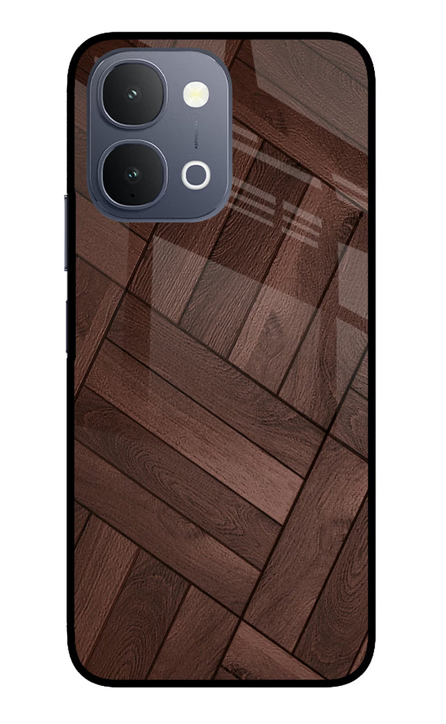 Wooden Texture Design iQOO Z11x 5G Metal Case Back Cover by Casekaro