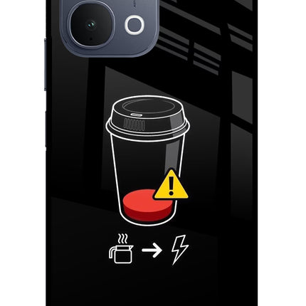 Coffee iQOO Z11x 5G Metal Case Back Cover by Casekaro