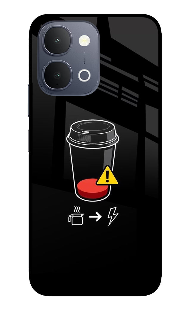 Coffee iQOO Z11x 5G Metal Case Back Cover by Casekaro