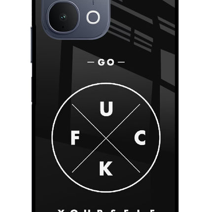 Go Fuck Yourself iQOO Z11x 5G Metal Case Back Cover by Casekaro