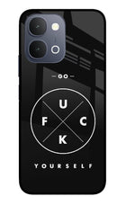 Go Fuck Yourself iQOO Z11x 5G Metal Case Back Cover by Casekaro