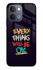 Everything Will Be Ok iQOO Z11x 5G Metal Case Back Cover by Casekaro