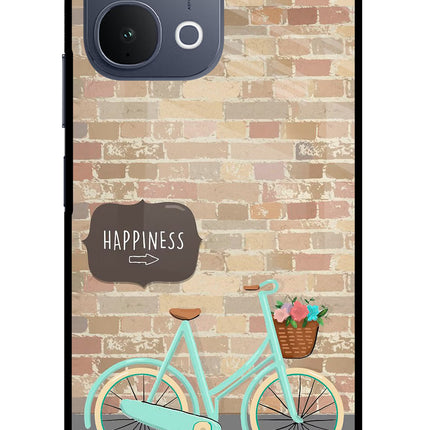 Happiness Artwork iQOO Z11x 5G Metal Case Back Cover by Casekaro