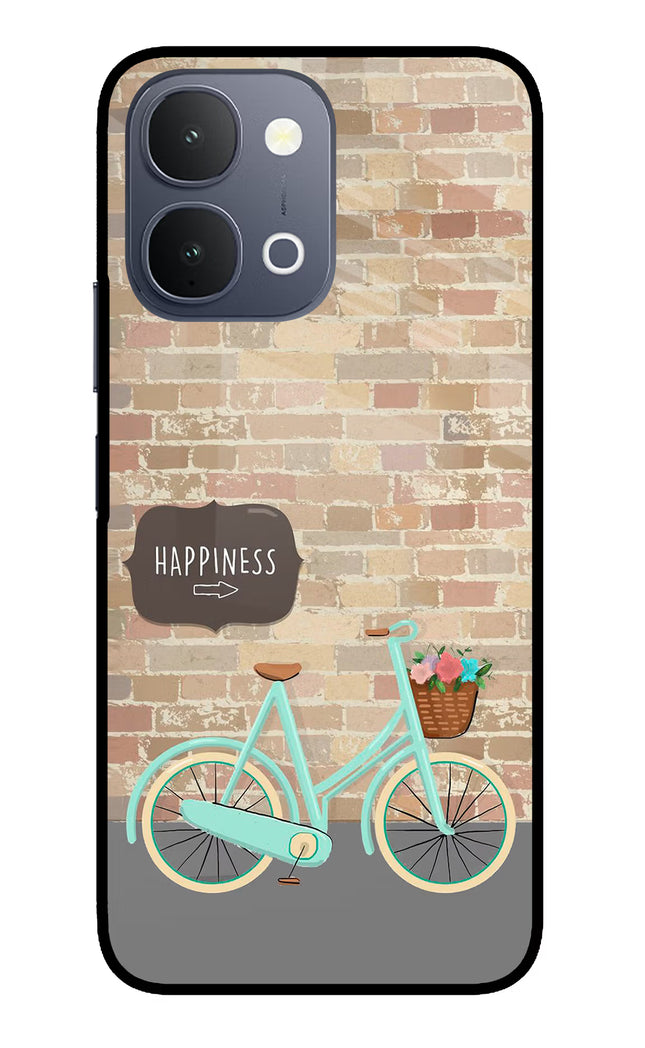Happiness Artwork iQOO Z11x 5G Metal Case Back Cover by Casekaro
