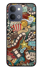 Cinema Abstract iQOO Z11x 5G Metal Case Back Cover by Casekaro