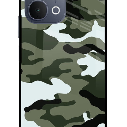 Camouflage iQOO Z11x 5G Metal Case Back Cover by Casekaro