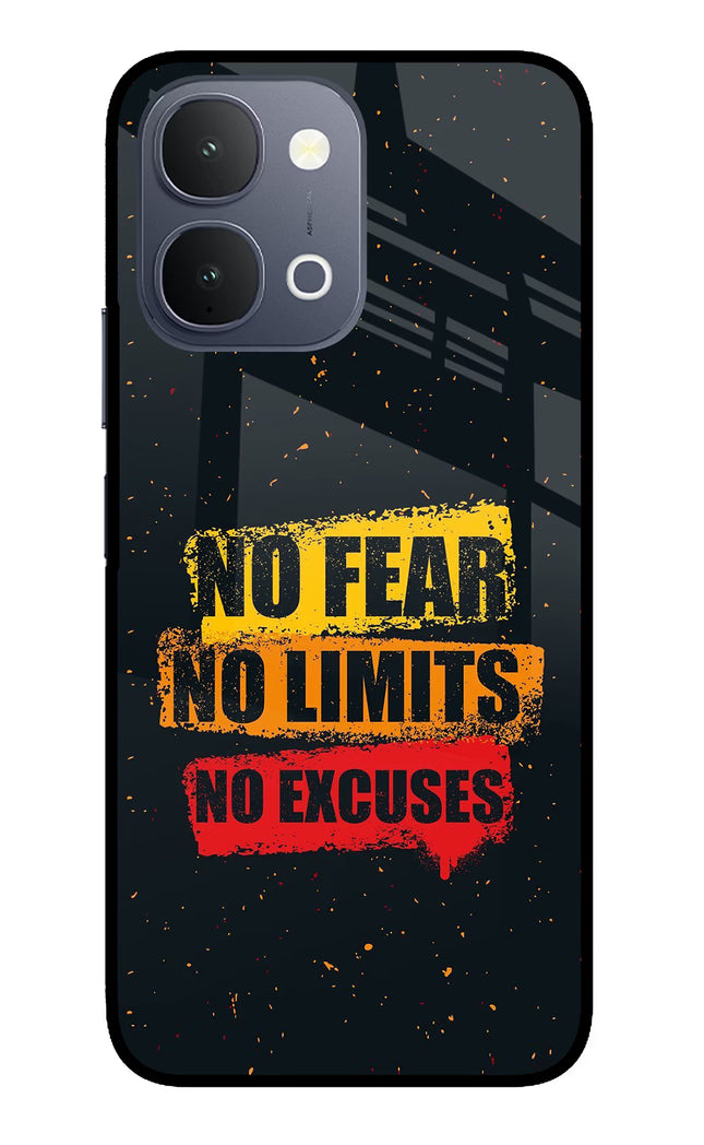 No Fear No Limits No Excuse iQOO Z11x 5G Metal Case Back Cover by Casekaro