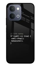 Life Motto Code iQOO Z11x 5G Metal Case Back Cover by Casekaro