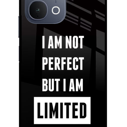 I Am Not Perfect But I Am Limited Edition iQOO Z11x 5G Metal Case Back Cover by Casekaro