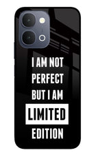 I Am Not Perfect But I Am Limited Edition iQOO Z11x 5G Metal Case Back Cover by Casekaro