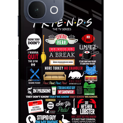 FRIENDS iQOO Z11x 5G Metal Case Back Cover by Casekaro