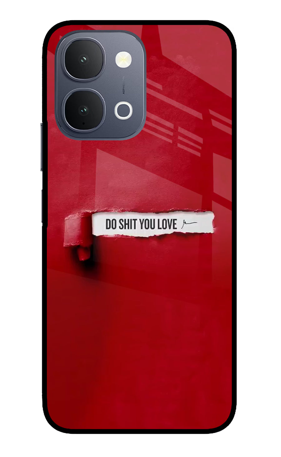 Do Shit You Love iQOO Z11x 5G Back Cover, Metal case