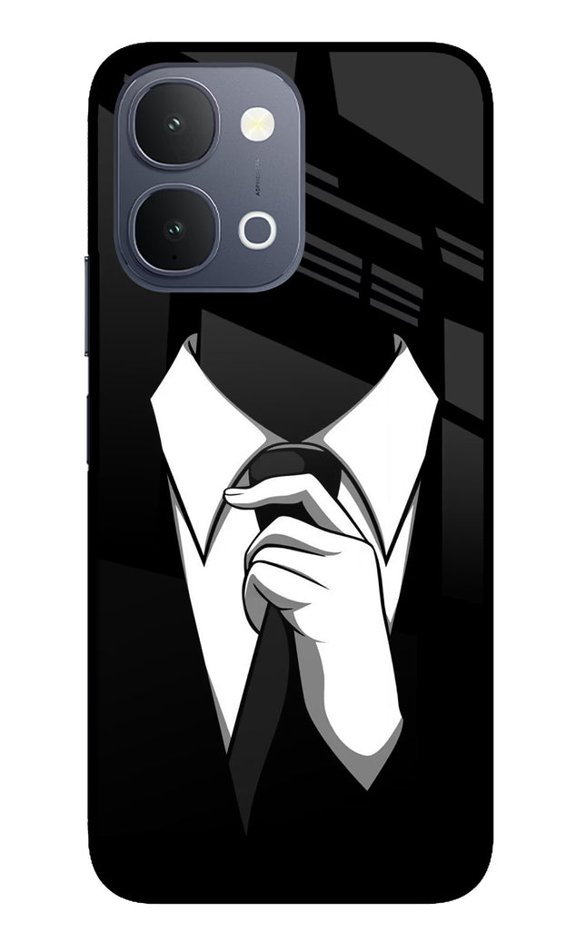 Black Tie iQOO Z11x 5G Metal Case Back Cover by Casekaro