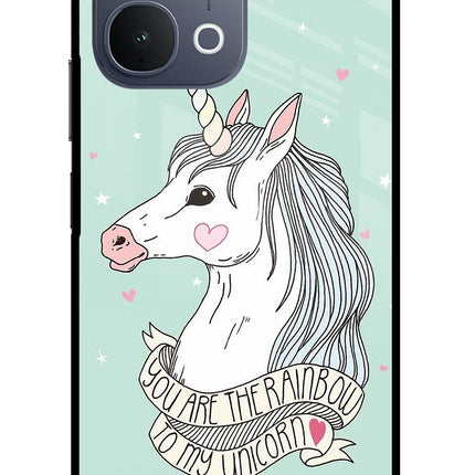 Unicorn Wallpaper iQOO Z11x 5G Metal Case Back Cover by Casekaro