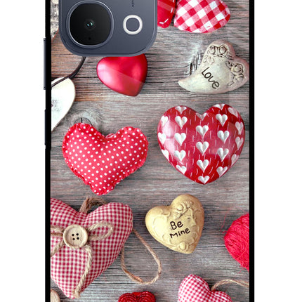 Love Wallpaper iQOO Z11x 5G Metal Case Back Cover by Casekaro