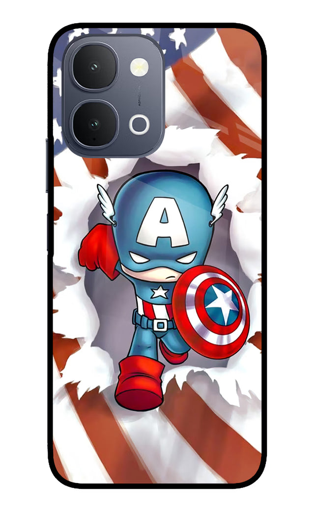 Captain America iQOO Z11x 5G Metal Case Back Cover by Casekaro
