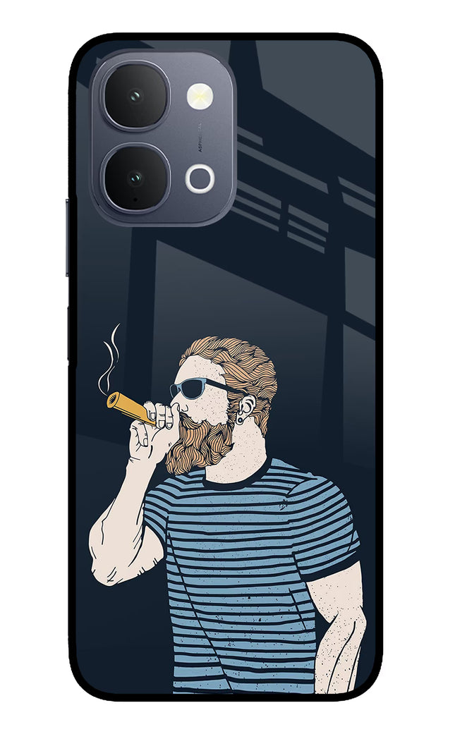 Smoking iQOO Z11x 5G Metal Case Back Cover by Casekaro