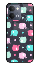 Elephants iQOO Z11x 5G Metal Case Back Cover by Casekaro